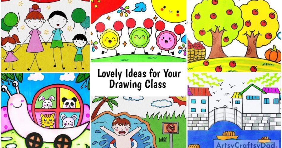 Lovely Ideas for Your Drawing Class