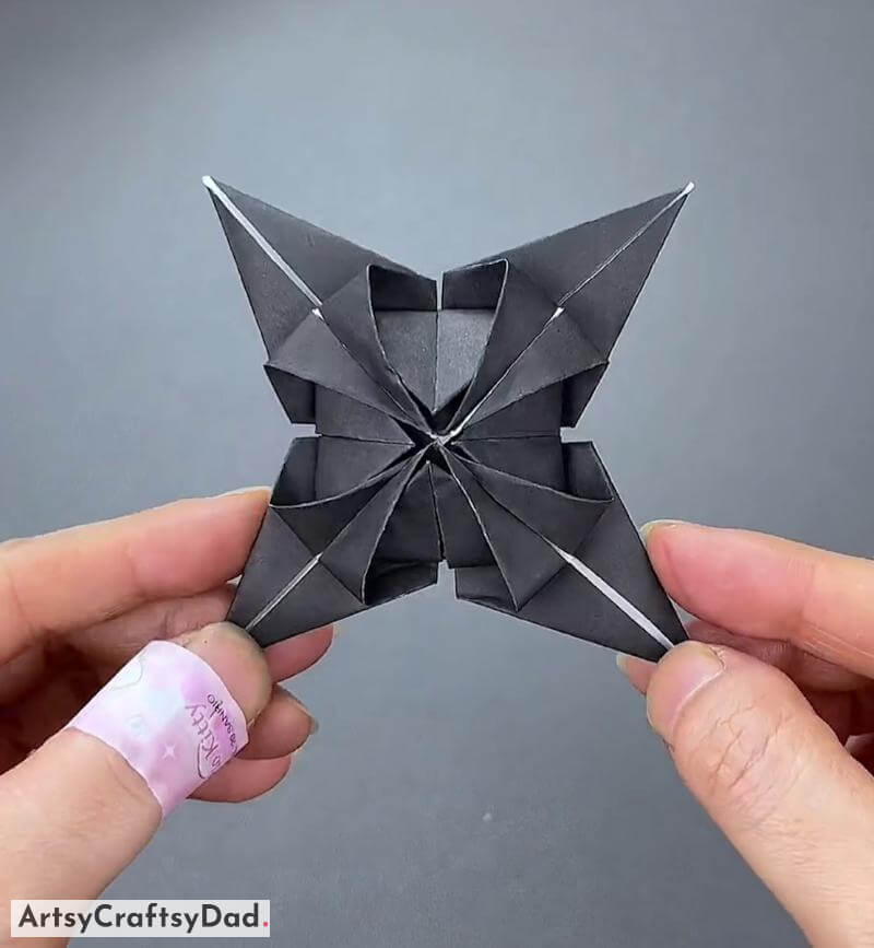 Marvelous Origami Paper Ninja Star Craft Idea for Youngsters - Magnificent Origami Paper Crafts for Kids