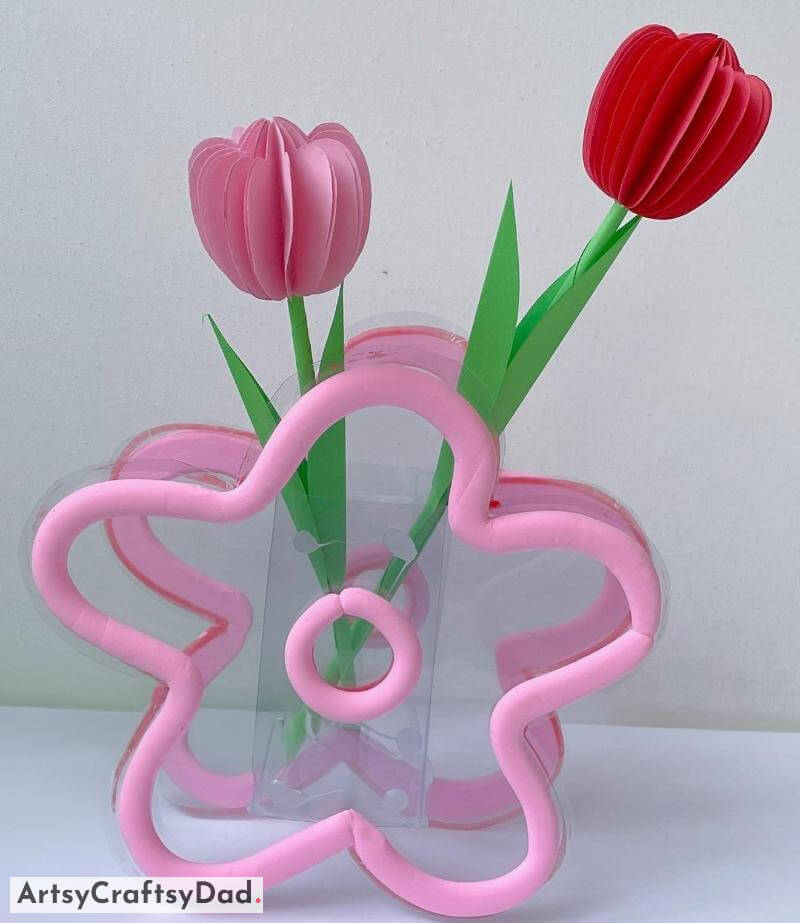 Paper Flower Craft Idea for Kids An activity for youngsters with the purpose of crafting paper blossoms