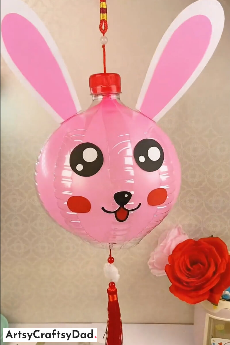 Plastic Bottle and Balloon Bunny Craft Activity For Kids - Artistic Art & Craft Ideas For Little Ones