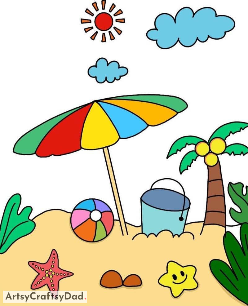 Sand Adventure Drawing for Kids - Stimulating Art Activities for Kids