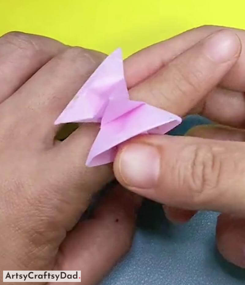 Simple Origami Paper Ring Craft for Kids - Magnificent Paper Crafting Designs For Youngsters