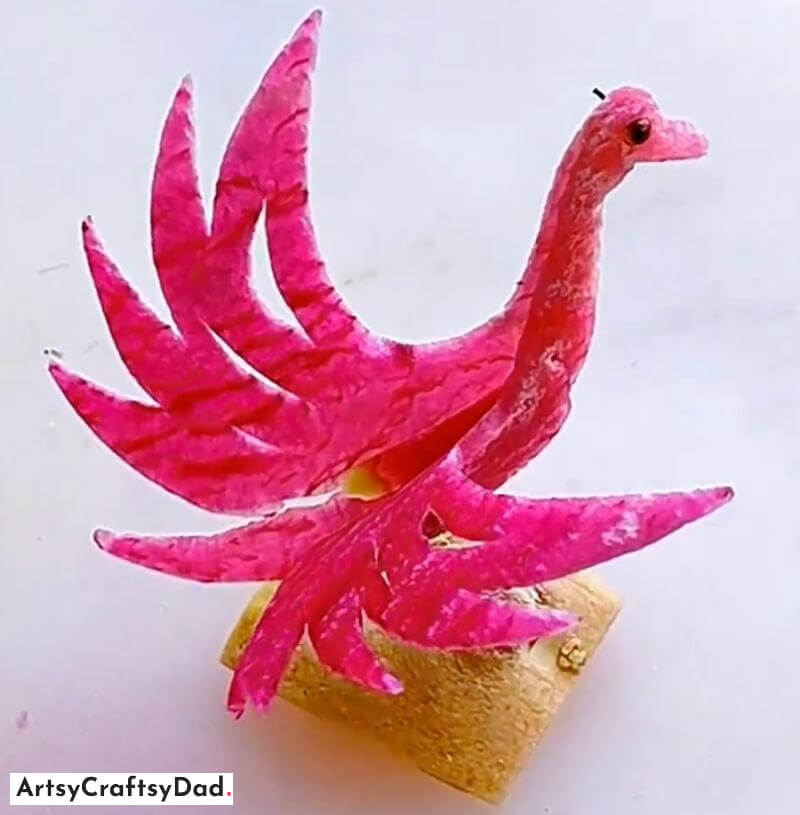 Swan Craft Idea Using Recycled Items - Creative Art & Crafting Projects For Youngsters