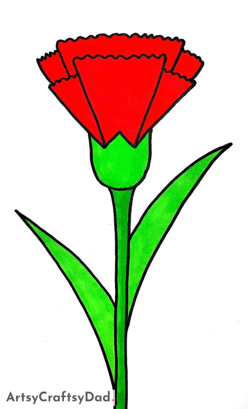Unique Style Flower Drawing for Kids Distinctive Design of Flower Sketching for Little Ones 