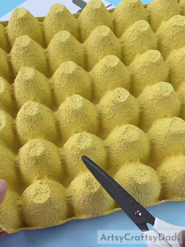 Cutting Out an Egg Cup