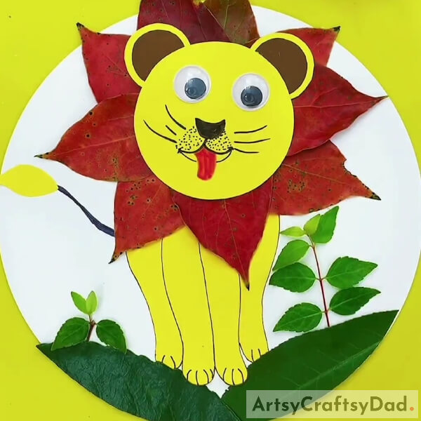 Yahoo! This Is the Final Look Of Our Cute Lion!