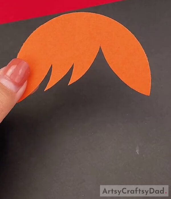 Cutting in Shape of Hairs