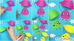 Flying Paper Rice Dumplings Art & Craft Tutorial
