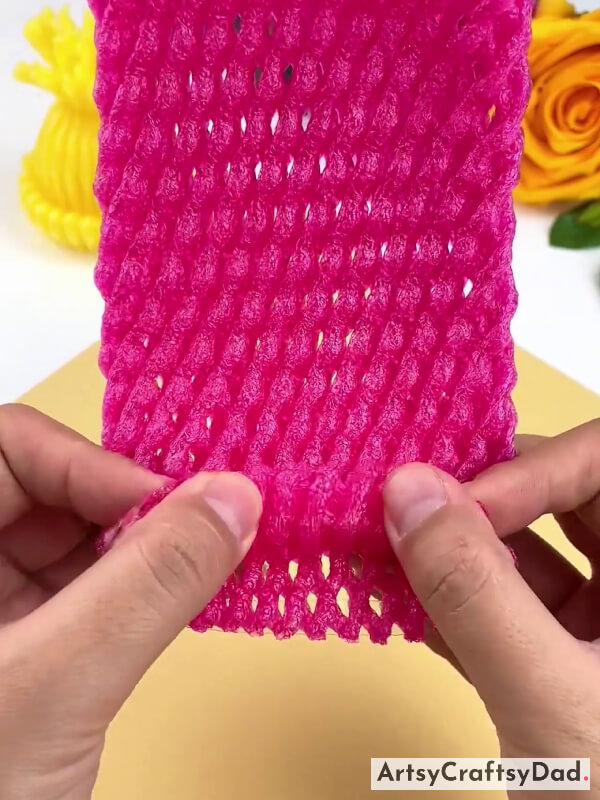 Folding Fruit Foam Net