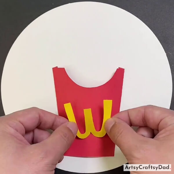 Making & Pasting McDonald's Logo Upside Down