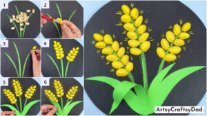 Pistachio Shell Corn Craft Tutorial Using Paper