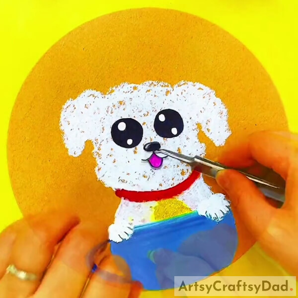 Drawing Nose & Mouth For Dog