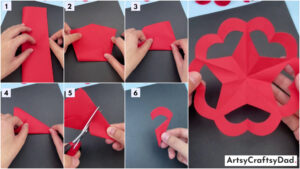 Simple Paper Cutting Design Craft Tutorial For Kids