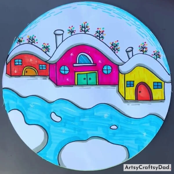 Wow! The Winter House Drawing Is Read!