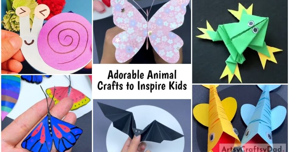 Adorable Animal Crafts to Inspire Kids
