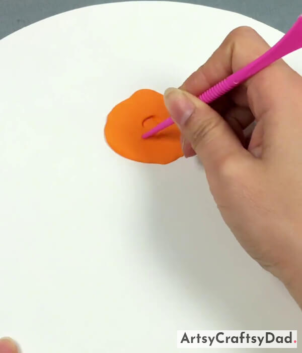 Making Orange Color Flower