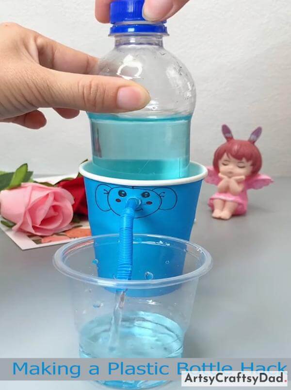 Cute Elephant Water Dispenser Craft Activity for Kids-Exciting DIY projects that encourage learning while having fun. 