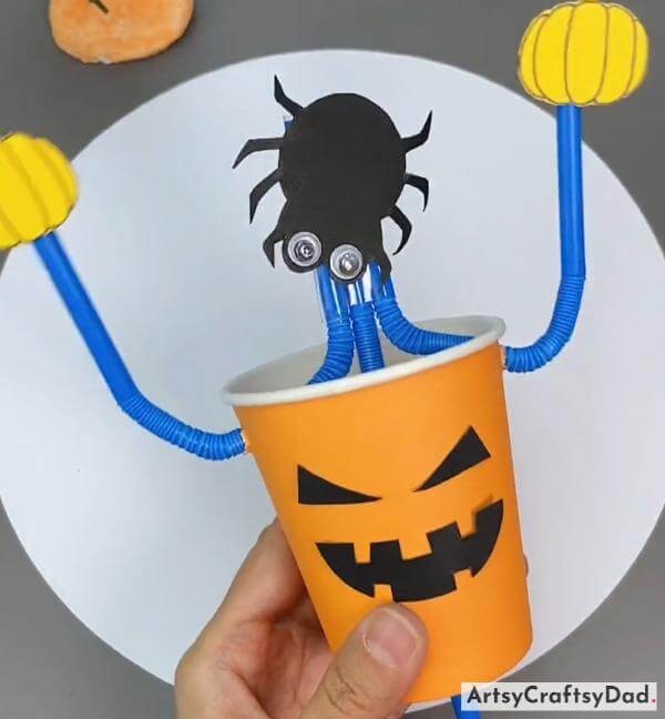 Cute Spider Toy Craft Activity for Children-Craft activities that provide a fun way for kids to learn new skills. 