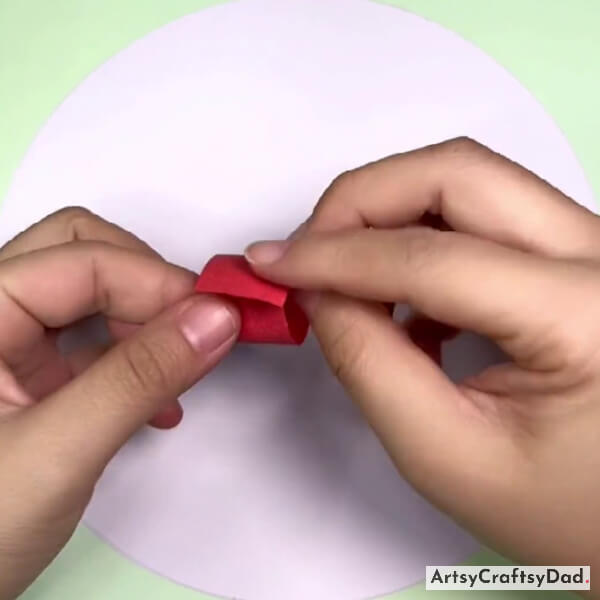 Making Cherry With Paper Strip