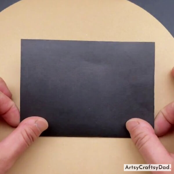 Folding Paper From The Middle