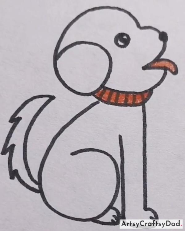 Draw a Dog Using the Number 6 - Fun-filled and Interactive Pencil Drawing Suggestions for Children