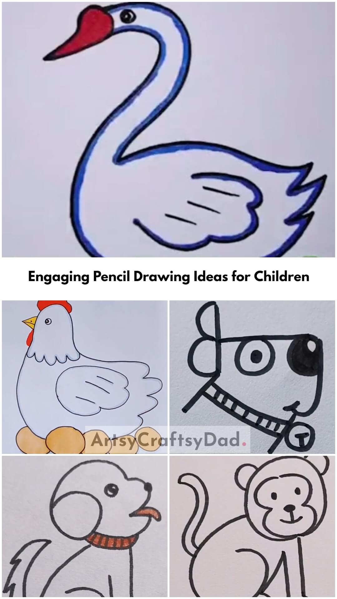 Fun and Engaging Pencil Drawing Ideas for Children