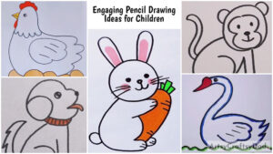 Fun and Engaging Pencil Drawing Ideas for Children