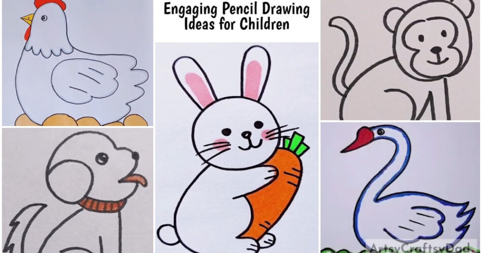 Fun and Engaging Pencil Drawing Ideas for Children