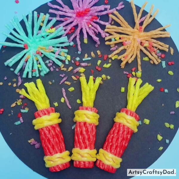 The Conclusive Look of Our Net Firecrackers Craft!