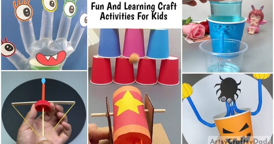 Fun And Learning Craft Activities For Kids