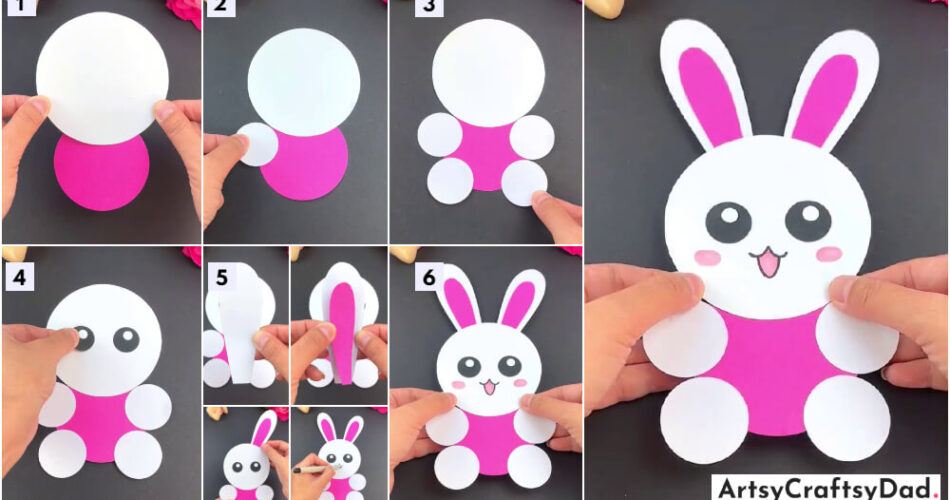 Fun & Interesting Paper Rabbit Craft Tutorial