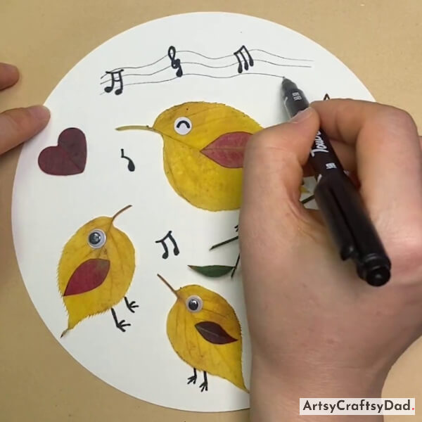 Drawing Music Waves