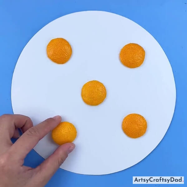 Pasting Orange Peels