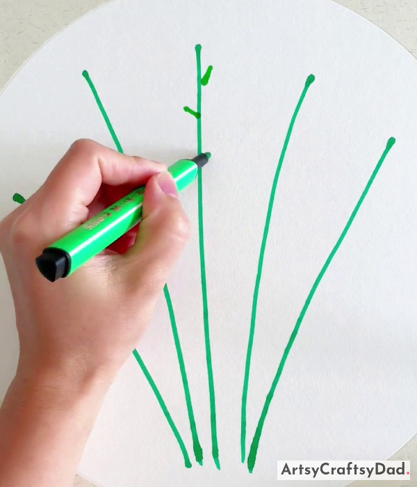 Drawing Flower Branches