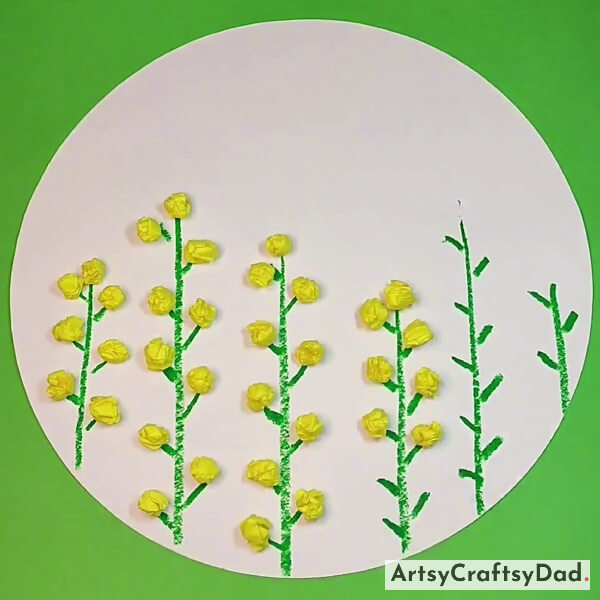 Pasting More Flowers