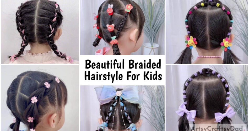Beautiful Braided Hairstyle For Kids