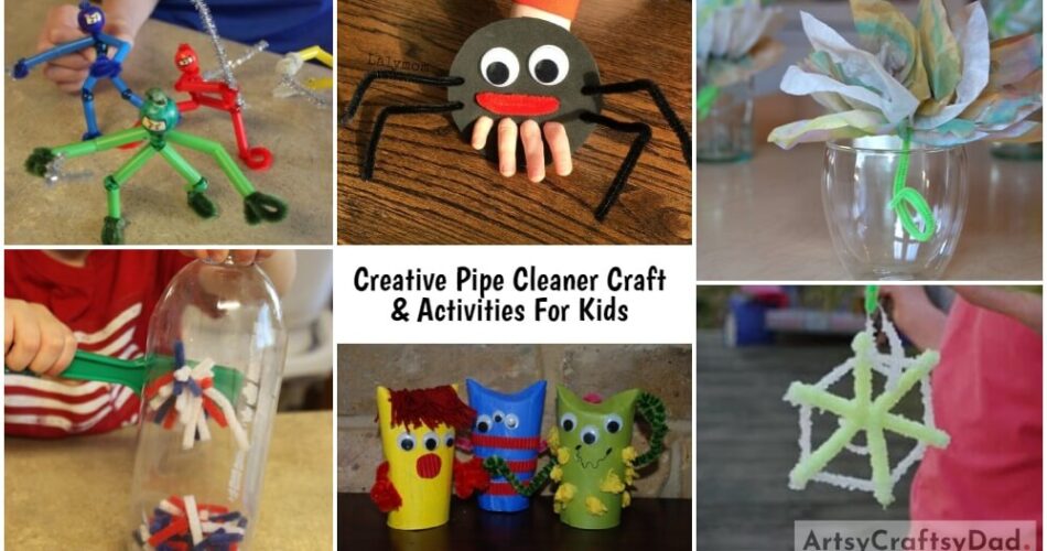 Creative Pipe Cleaner Craft & Activities For Kids