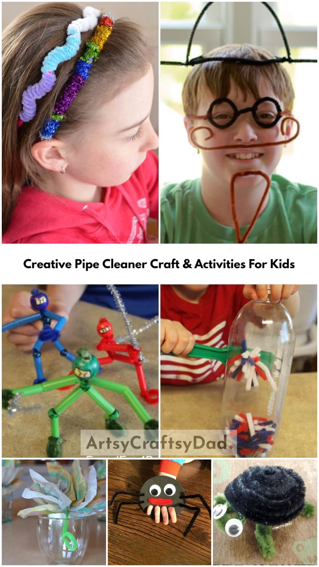 Creative Pipe Cleaner Craft &amp; Activities For Kids