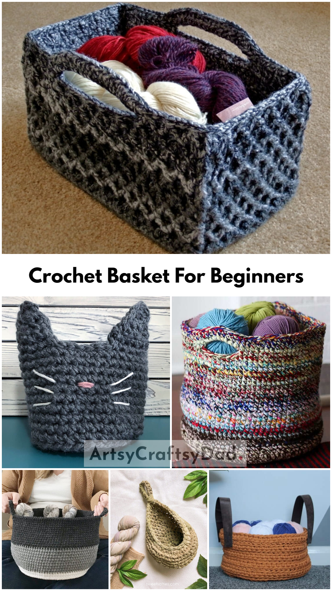 Crochet Basket Pattern Ideas For Beginners