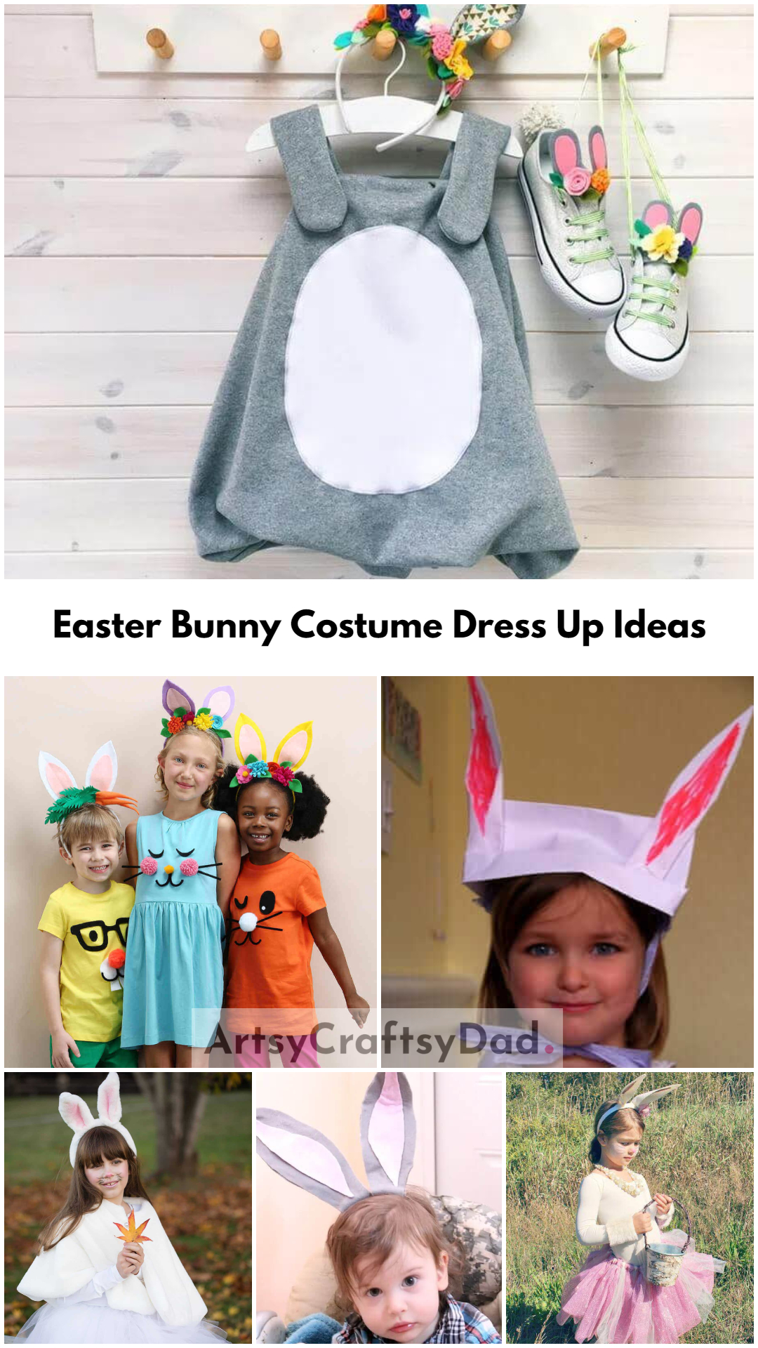 Easter Bunny Costume Dress Up Ideas For Kids
