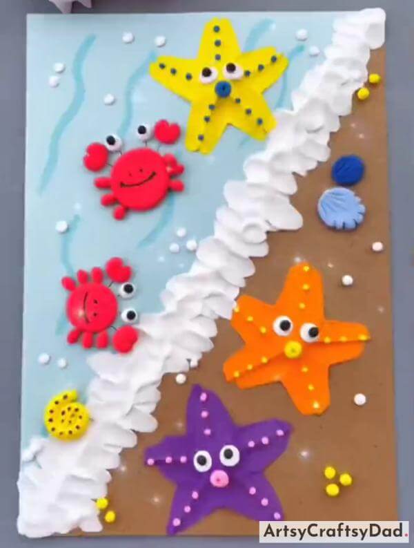 Beautiful Clay Starfish Art Ideas for Project 