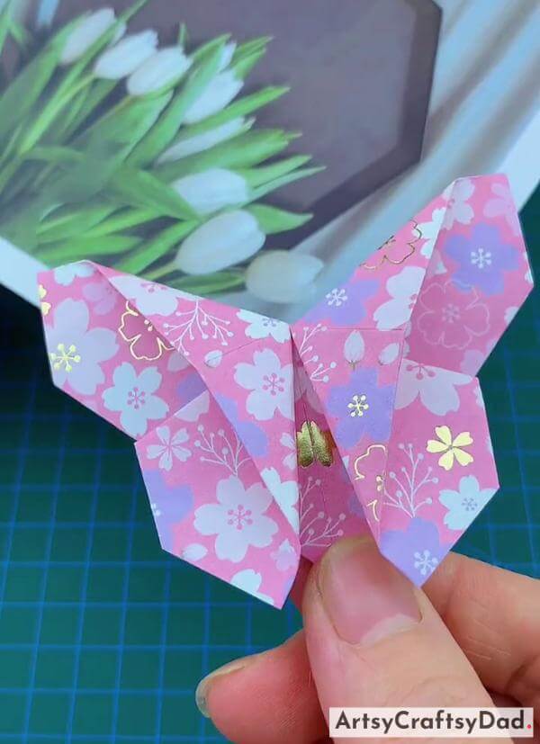 Beautiful Origami Paper Butterfly Craft Idea for Kids 