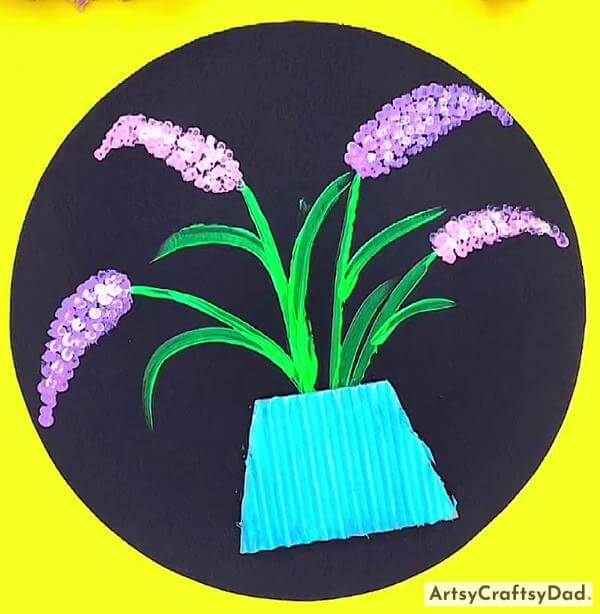 Beautiful Vibrant Pot Drawing for Kids 