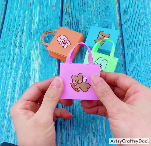 Cute Mini Carry Bag Craft Ideas for Kids 