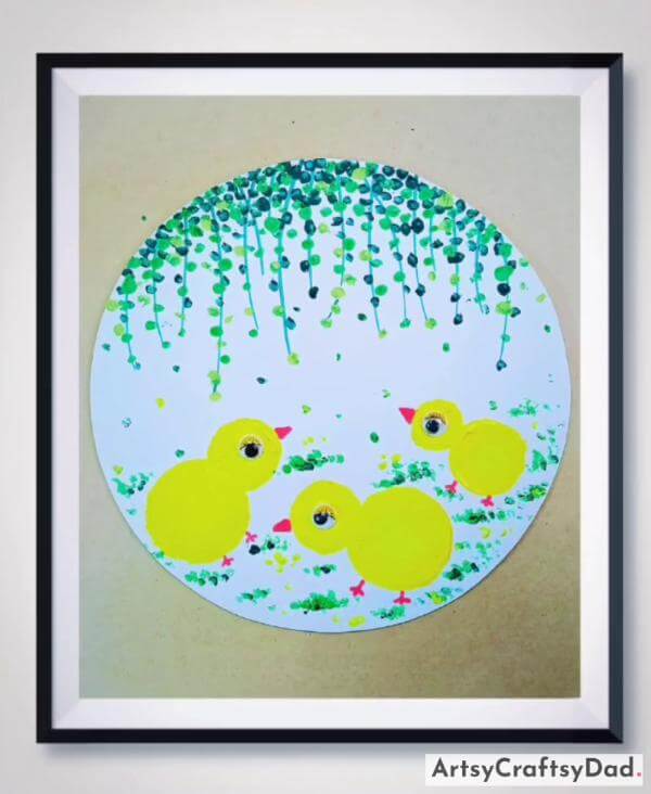 Easy To Make Chicks Painting Ideas for Kids 