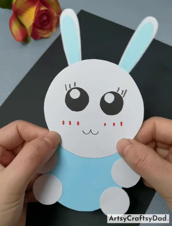 Easy To Make Paper Bunny Craft Idea For Kindergarteners