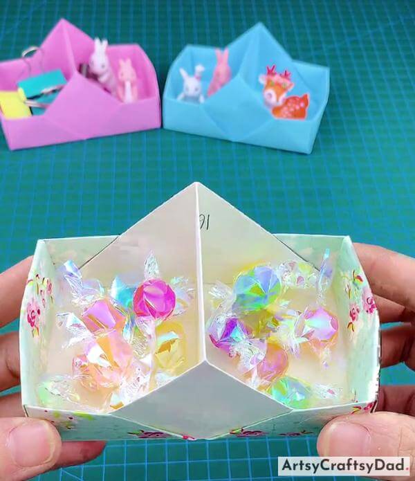 Fun & Simple Origami Paper Box Craft Ideas for Kids 