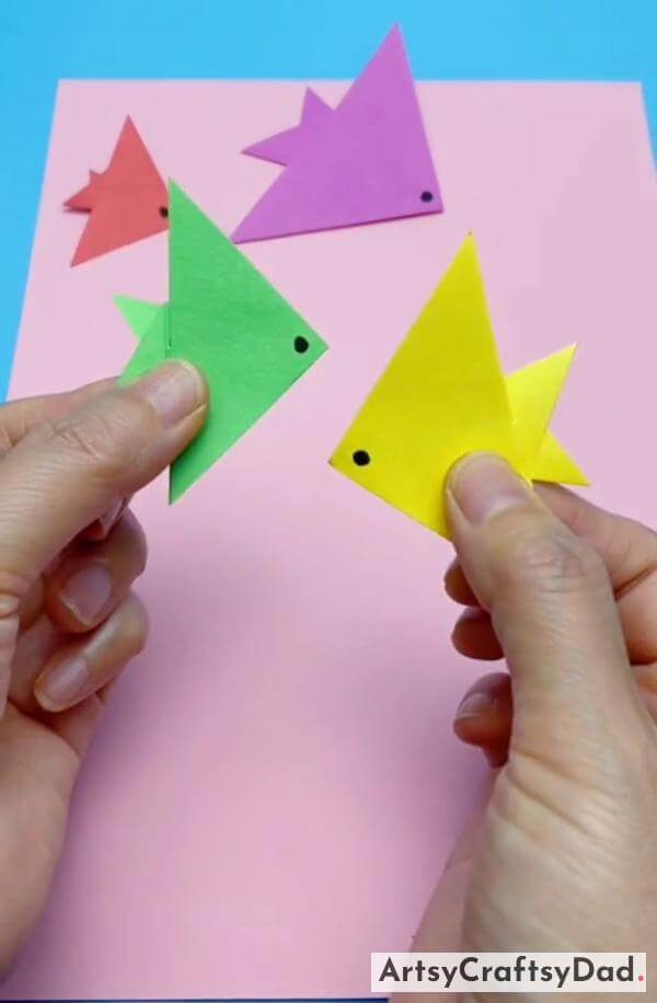 Simple And Diy Paper Fish Sea Animal Crafts For Kindergarten