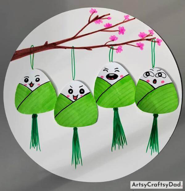 Unique Hanging Ornaments Painting for Children 