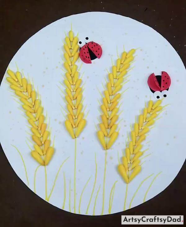 Creative Earbuds Wheat Craft For Beginners